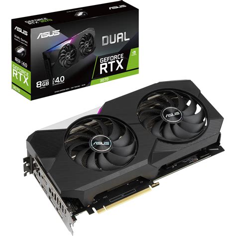 ASUS Dual GeForce RTX 3070 Graphics Card DUALRTX30708G B&H Photo