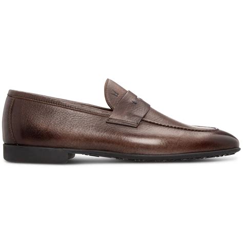 Moreschi 024412C Leather Loafers Brown | MensDesignerShoe.com