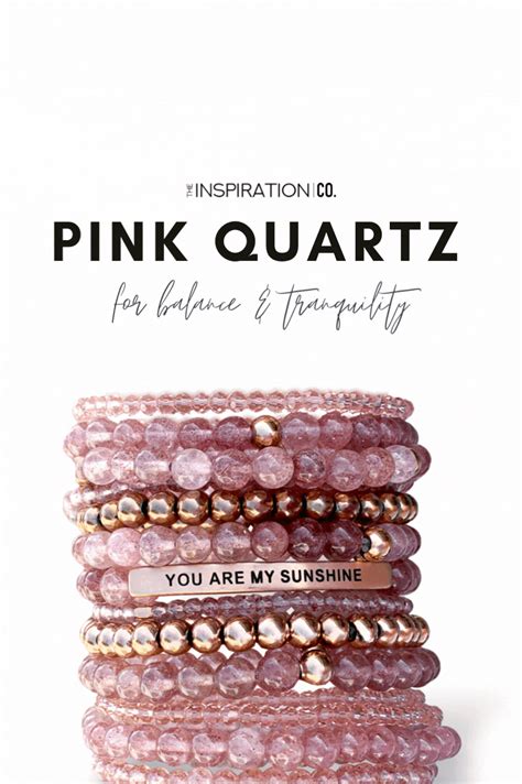 Today's Featured Stone, Pink Quartz represents balance & tranquility. Find your inspiration at ...