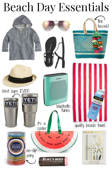 Beach Days | Beach day, Beach bag essentials, Beach vacation packing