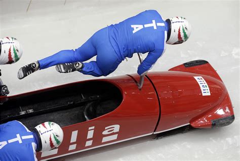 Riding in bobsled is rough and tough sledding