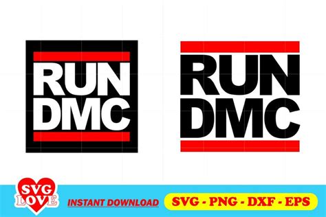 Run DMC Logo SVG - Gravectory