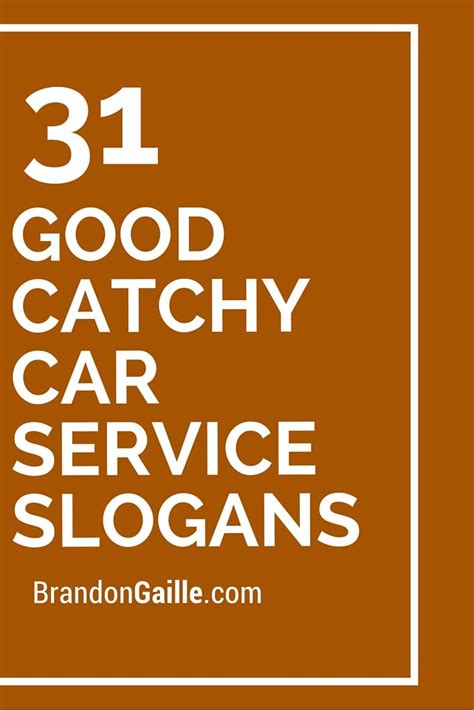 33 Good Catchy Car Service Slogans | Car repair service, Slogan, Business slogans