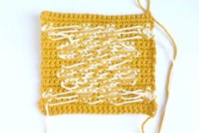 How to do INTARSIA CROCHET - free tutorial for beginner