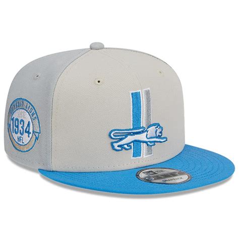 Detroit Lions 2023 NFL Sideline Historic Logo New Era 9FIFTY Snapback Hat