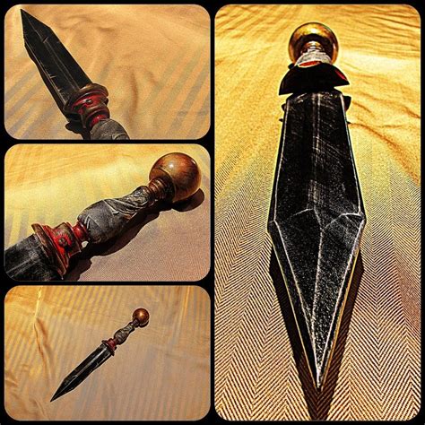 Roman Dagger by BadLukArt on DeviantArt | Dagger, Metal props, Historical items