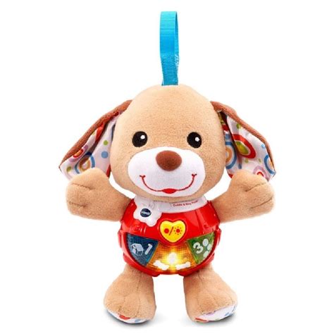 Vtech Baby Little Singing Puppy Brown | Interactive Toys | Baby Bunting AU