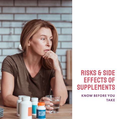 Risks & Side Effects of Supplements