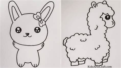 Fun & Easy Animal Drawings for Kids - Kids Art & Craft