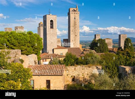 Towers in San Gimignano Stock Photo - Alamy