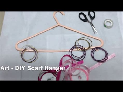 DIY Make your own Scarf Hanger Organizer – Idiom Studio