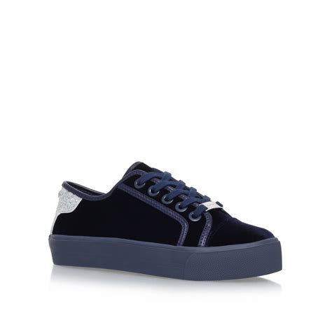 Carvela Werein flat sandals, Navy