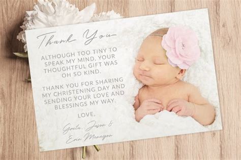 baptism thank you cards walgreens - France Peyton