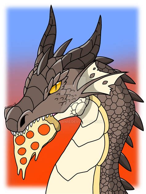 Pizza Dragon by Murachan15 on DeviantArt