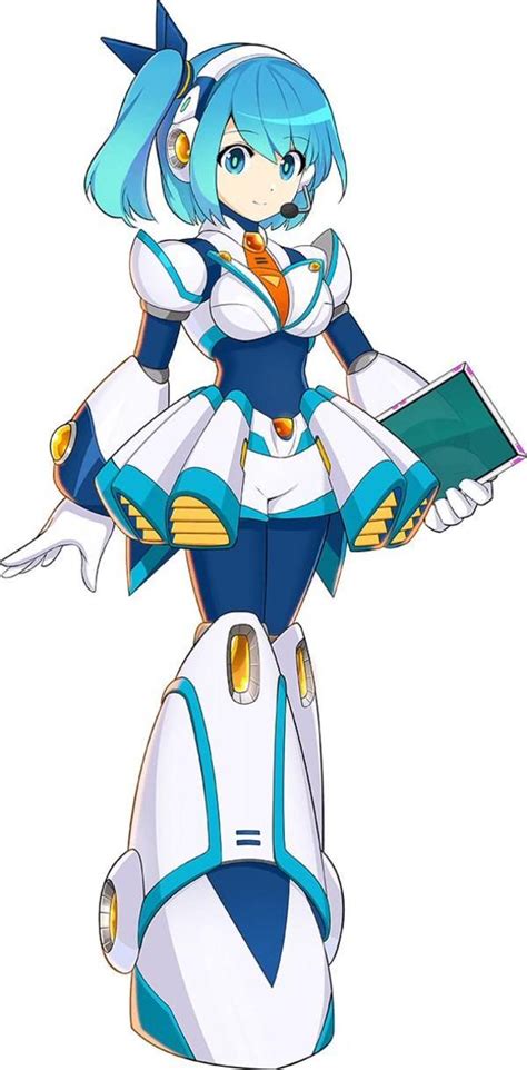 New Navigator RiCO | Mega Man / Rockman | Mega man art, Mega man, Robot girl