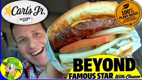 Carl's Jr.® | BEYOND Famous Star® with Cheese Review 🌱🍔 | Peep THIS Out ...