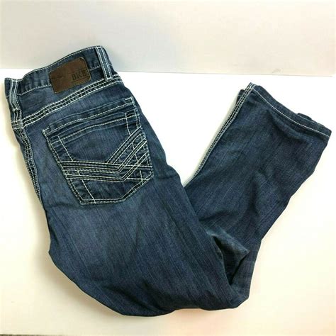 Buckle BKE Jeans Jake Straight Mens 34R Blue Jeans #Buckle in 2020 ...