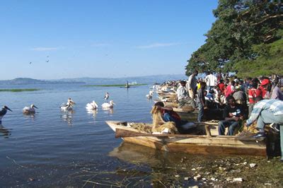 On the shores of the spectacular Lake Hawassa