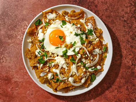 Chilaquiles Verdes With Fried Eggs Recipe