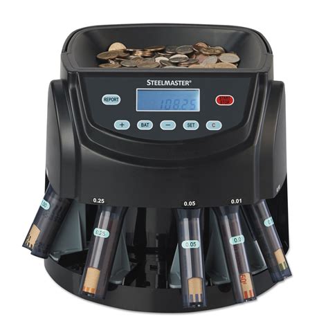 Coin Counter/Sorter by SteelMaster® MMF200200C - OnTimeSupplies.com