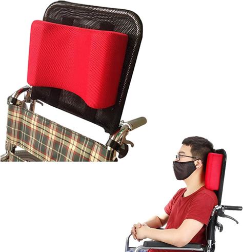 Wheelchair Headrest Neck Support Head Padding Portable Neck Rest Pillow Back Extension Headrest ...