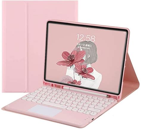 foriPad 6 iPad 5 Air 2 Pro 9.7 inch Keyboard Case with Touchpad Cute ...