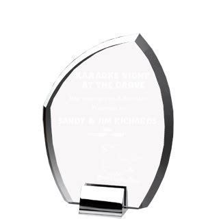 Crystal Pointed Arch Award | Crystal Awards | Cheap Sports Trophies