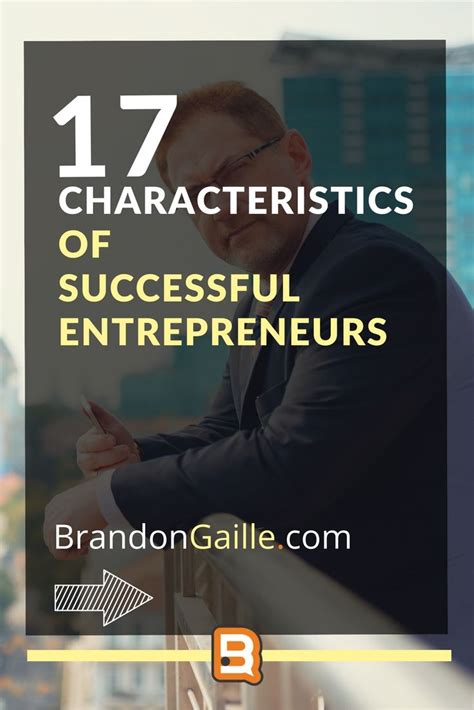 17 Characteristics of Successful Entrepreneurs | Entrepreneur success ...