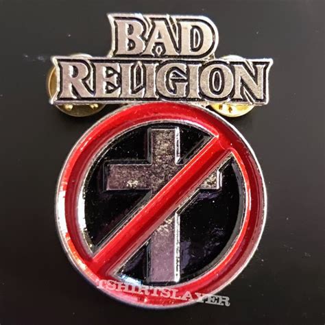 Bad Religion - Metal badge with classic logo | TShirtSlayer TShirt and ...