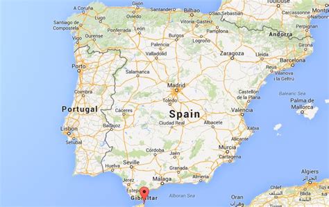 Where is Ceuta on map Spain