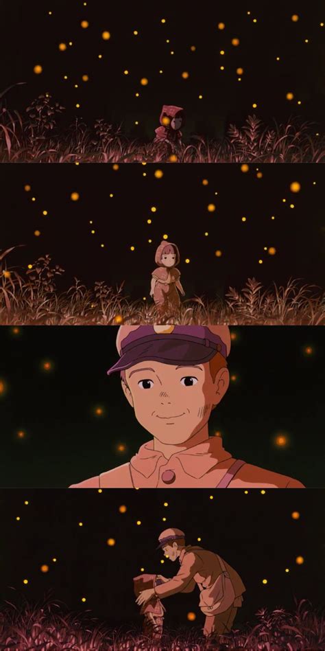 Grave of the fireflies 🥢🍚 #graveofthefireflies | Ghibli artwork, Studio ghibli art, Ghibli art