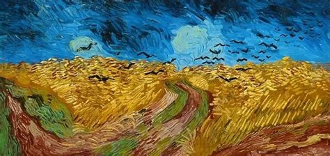 VAN GOGH: WHEATFIELD, 1890. Wheatfield with Crows Our beautiful Wall ...