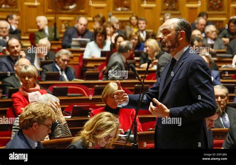 Prime Minister Edouard Philippe Stock Photo - Alamy