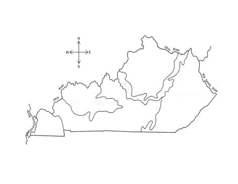 History Kentucky Map Regions Diagram | Quizlet