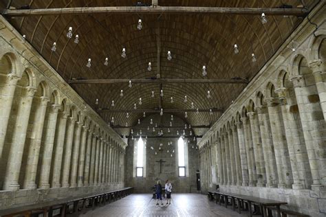 Mont St-Michel - Abbey; Inside (3) | Mont Saint-Michel | Pictures | France in Global-Geography