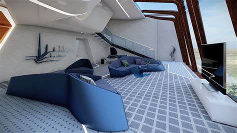 INTERIOR YACHT DESIGN on Behance