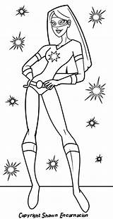 Female Superhero Coloring Pages At GetColoringscom  Free Printable sketch template