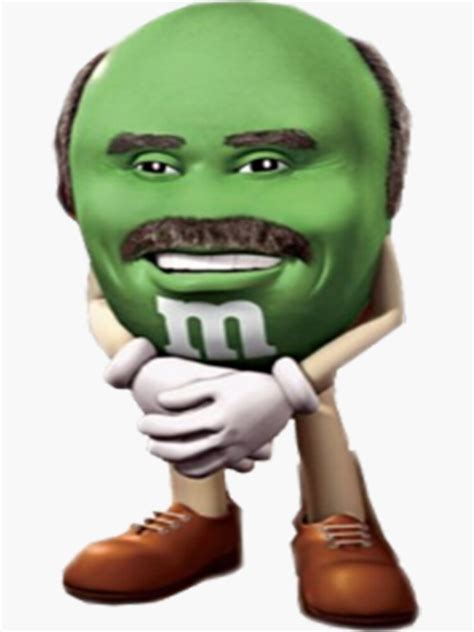 "Dr. Phil M&M Meme " Sticker by godtiermeme | Redbubble