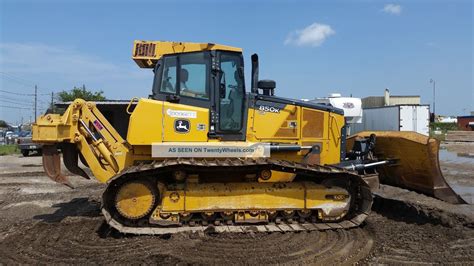 John Deere 850k Bulldozer With Vail Ripper