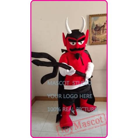 Mascot Red Devil Mascot Costume