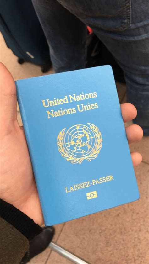 United Nations laissez-passer : r/PassportPorn