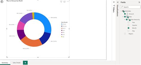 How to add a drill through button to a visual in Microsoft Power BI ...