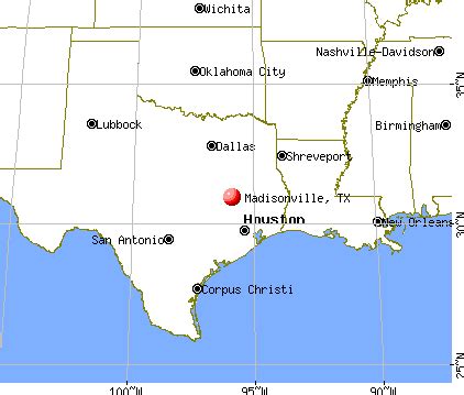 Madisonville, Texas (TX 77864) profile: population, maps, real estate, averages, homes ...