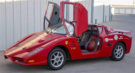 Cover Your Eyes Kids, A Confused Pontiac Fiero Is Masquerading As A Ferrari Enzo | Carscoops