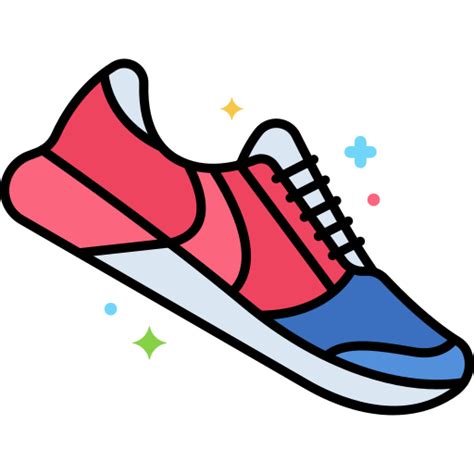 Running shoes Flaticons Lineal Color icon