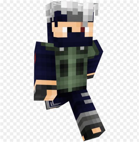 kakashi hatake [64x64] - minecraft skins de naruto PNG image with ...