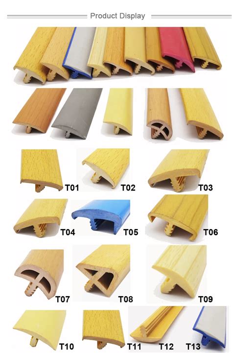 High Quality Customized Size Plastic Extrusion Profile PVC Rubber T Molding, View PVC Rubber T ...