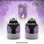 Black Clover Air Force Shoes - Magic Knights Squad Purple Orca Sneakers - Black Clover Store