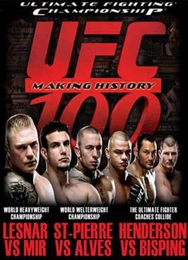 UFC 100: Lesnar vs. Mir Movie Posters From Movie Poster Shop