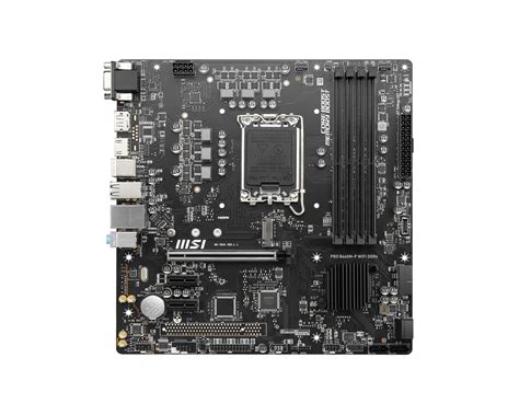 PRO B660M-P WIFI DDR4 Motherboard M-ATX - Intel 12th Gen Processors